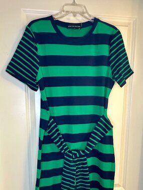 English Factory striped midi dress medium - NWOT